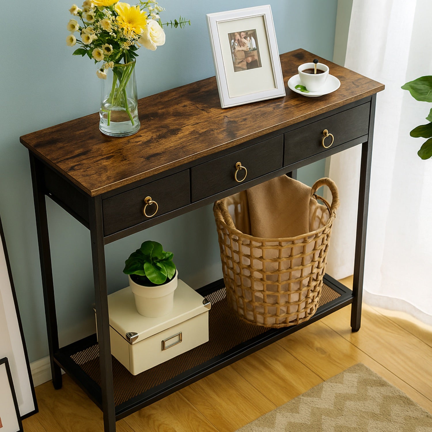 Rustic Console Table